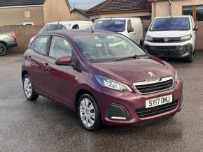 PEUGEOT 108 2017 (17) at Moravian Motors Buckie