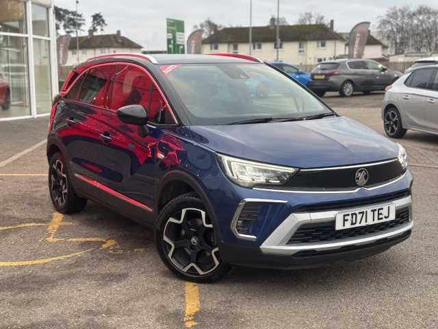 Vauxhall Crossland 1.2 Ultimate Turbo Auto Hatchback Petrol Blue